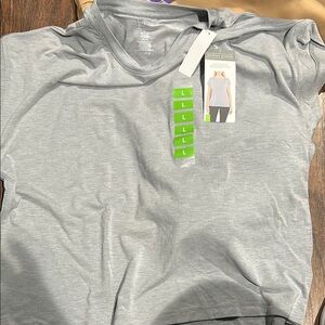 Heather Gray Short Sleeve Crew Neck Tee